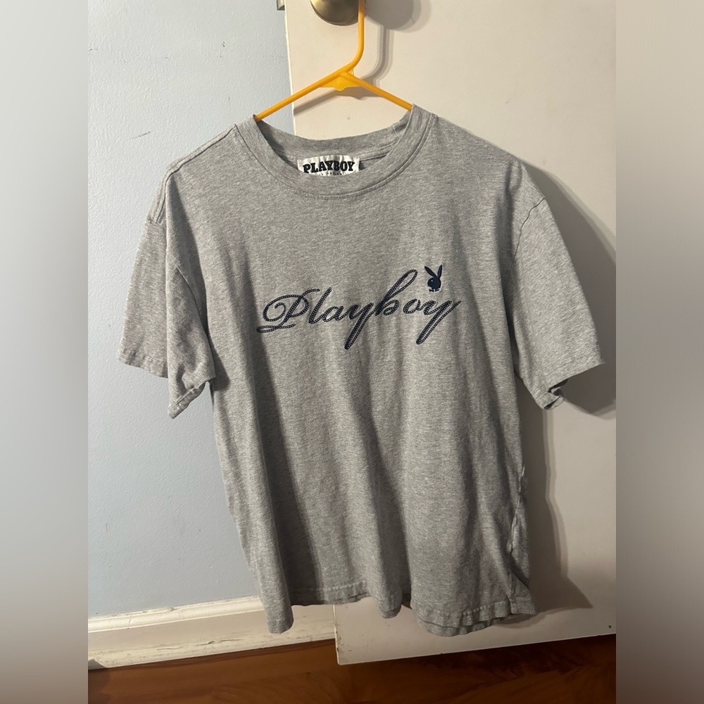 playboy pacsun grey shirt
